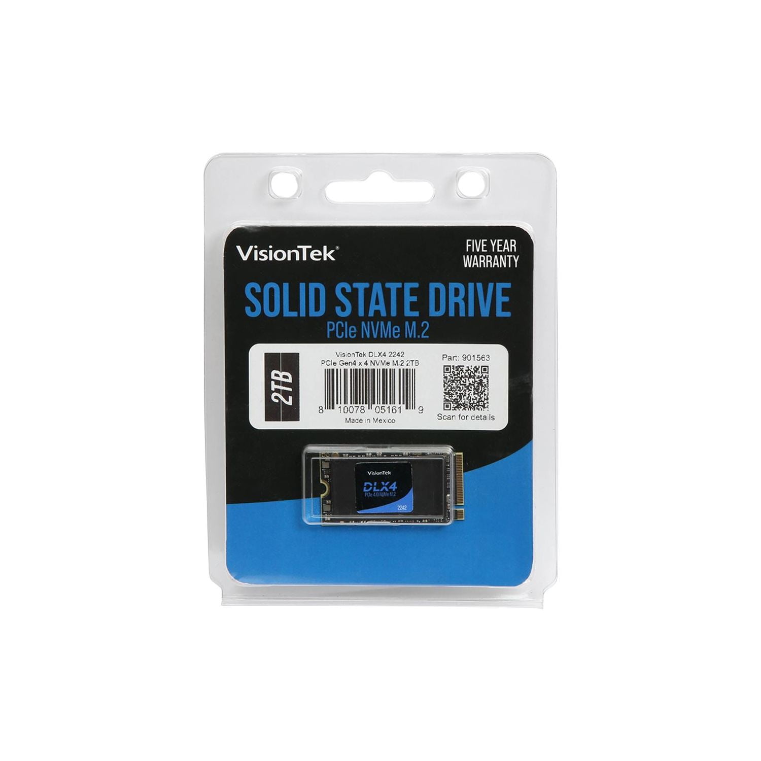 内蔵型SSD 2242 DLX4 M.2 SSD - 2TB 2TB DLX4 2242 M.2 PCIe 4.0 x4 SSD - Walmart.com