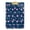 Gold, variant on Chic Floral Stripes 12.5x9in Clipboard, Durable Acrylic with Metal Clip and Wall Hook for Office or Classroom