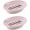 Pink, variant on 2 Pack Soap Dish with Drain Soap Holder, Easy Cleaning Soap Saver Dry Stop Mushy Soap Tray for Shower Bathroom Kitchen
