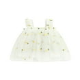 thumbnail image 1 of EIMELI Enfant en Bas Âge Filles Princesse Robe Sans Manches Sling Robe d'Été Casual Mesh Tulle Robe Moelleuse, 1 of 7