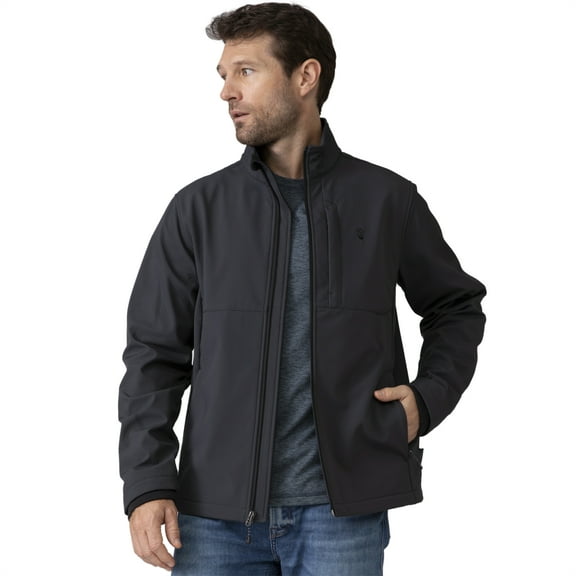 Free Country Men's Lanier Super Softshell® Jacket Coal S