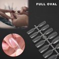 thumbnail image 2 of 288pcs Nail Tip False Fake Nails Flats Artificial Professional Nail Art Tips Manicure TipsFull Ballet, 2 of 5