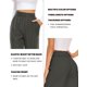 thumbnail image 3 of Pantalones anchos FUNYYZO pantalones de negocios de cintura alta para mujer, 3 of 6
