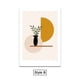 thumbnail image 1 of Póster de estilo moderno para decoración del hogar, pintura en lienzo, impresiones artísticas de pared, línea abstracta, hoja, flor, planta Bohemia, regalos, 1 of 4