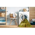 thumbnail image 2 of Ahgly Company Tapis Rond Lavable en Machine Intérieur Transitionnel Brun Bronze Foncé, 3 Pieds Rond, 2 of 7