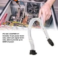 thumbnail image 4 of Cable Modular De Alimentación ATX3.0 PCIE 5.0, Extensión Macho A Hembra En ángulo Hacia Abajo, Cable De Alimentación De Tarjeta Gráfica De 90 Grados Para Tarjeta Gráfica 3080, 4 of 7