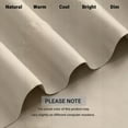 thumbnail image 6 of 2-Piece King Sham Sateen Pillowcase Set,Linen, 6 of 11