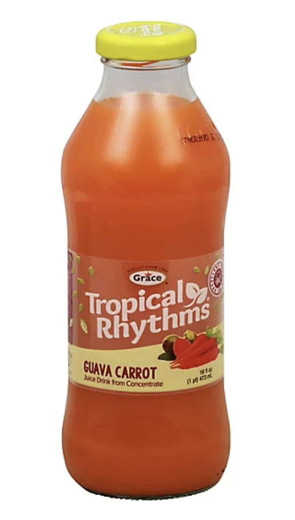 (5 pack) Grace Guava Carrot Drink 16 fl oz