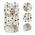 thumbnail image 6 of Walbest Pet Dog Costume Polyester Cow Printed Pullover Pet Coat for Dogs Puppy Kitten, 6 of 7