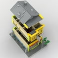 thumbnail image 3 of Bob's Burgers House Modular Buildings Blocks MOC-186048 Bricks Toys Set 4704pcs, 3 of 5
