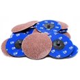 thumbnail image 1 of Benchmark Abrasives 3" Quick Change A/O Sanding Discs with a Male R-Type Backing Surface Prep Polish Burr Rust Paint Removal Use with Die Grinder (25 Pack) - 60 Grit, 1 of 4