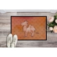 thumbnail image 2 of Polkadot Camel Watercolor Door Mat, 2 of 4