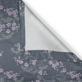 thumbnail image 6 of Ambesonne Leaf Grommet Curtain, Japanese Plum Blossoms, 50" x 54", Bluegrey Pale Pink Sage, 6 of 6