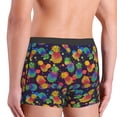 thumbnail image 4 of Kdxio Men's Boxer Briefs with Colorful Pineapples1 Print - Comfortable and Breathable Underwear for Everyday Wear, 4 of 7