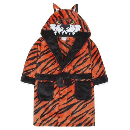 Childrens Tiger Fleece Dressing Gown | Walmart Canada