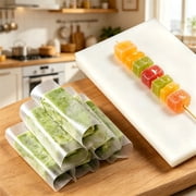 GIXUSIL 1200 Pieces Edible Paper Glutinous Rice Paper 2.3x3.1 inch Candy Wrappers Sugar Paper for Kitchen Baking Cake Nougat Chocolate Toffee (Transparent White)