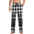 thumbnail image 3 of GZHJMY Cat Pajama Pants for Men, Lounge Pants Lightweight Men Pajama Bottoms with Drawstring Pockets, Christmas New Year Birthday Gifts, Medium, 3 of 6