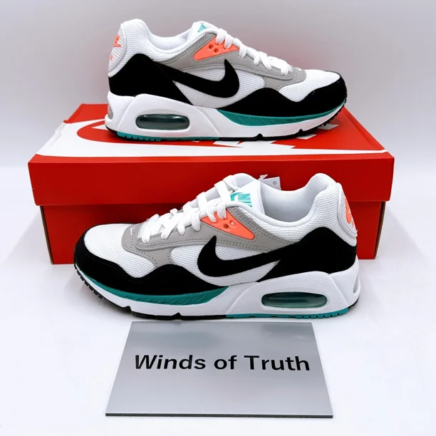 Nike Air Max Correlate 511417-136 White Black New Green Women's Size US5-12 New