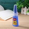 thumbnail image 3 of Pegamento líquido 401, adhesivo instantáneo, suministros escolares de belleza para uñas súper fuertes y rápidos, 3 of 6