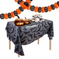thumbnail image 2 of Para Fiesta De Halloween, Decoración De Fiesta, Mantel De Terror De Halloween Para Navidad Y Halloween Advancent HA040815-03, 2 of 6