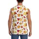 thumbnail image 4 of Fotbe Autumn Leaves 1 Men's Camiseta sin Mangas Estampada para Hombres, Playera Casual para Gimnasio, Entrenamiento, Playa-Medium, 4 of 7