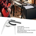 thumbnail image 3 of Guitar Capo Metal Guitar Damping Clip 3 In 1 Multifunctional Guitar Tuning Clips With 3 Guitar Picks For Guitars Ukulele, 3 of 8