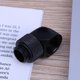 thumbnail image 3 of Conector de tubo de agua giratorio de 90 grados de rosca doble interior exterior G1/4 (negro) Tmvgtek Para Estrenar, 3 of 5