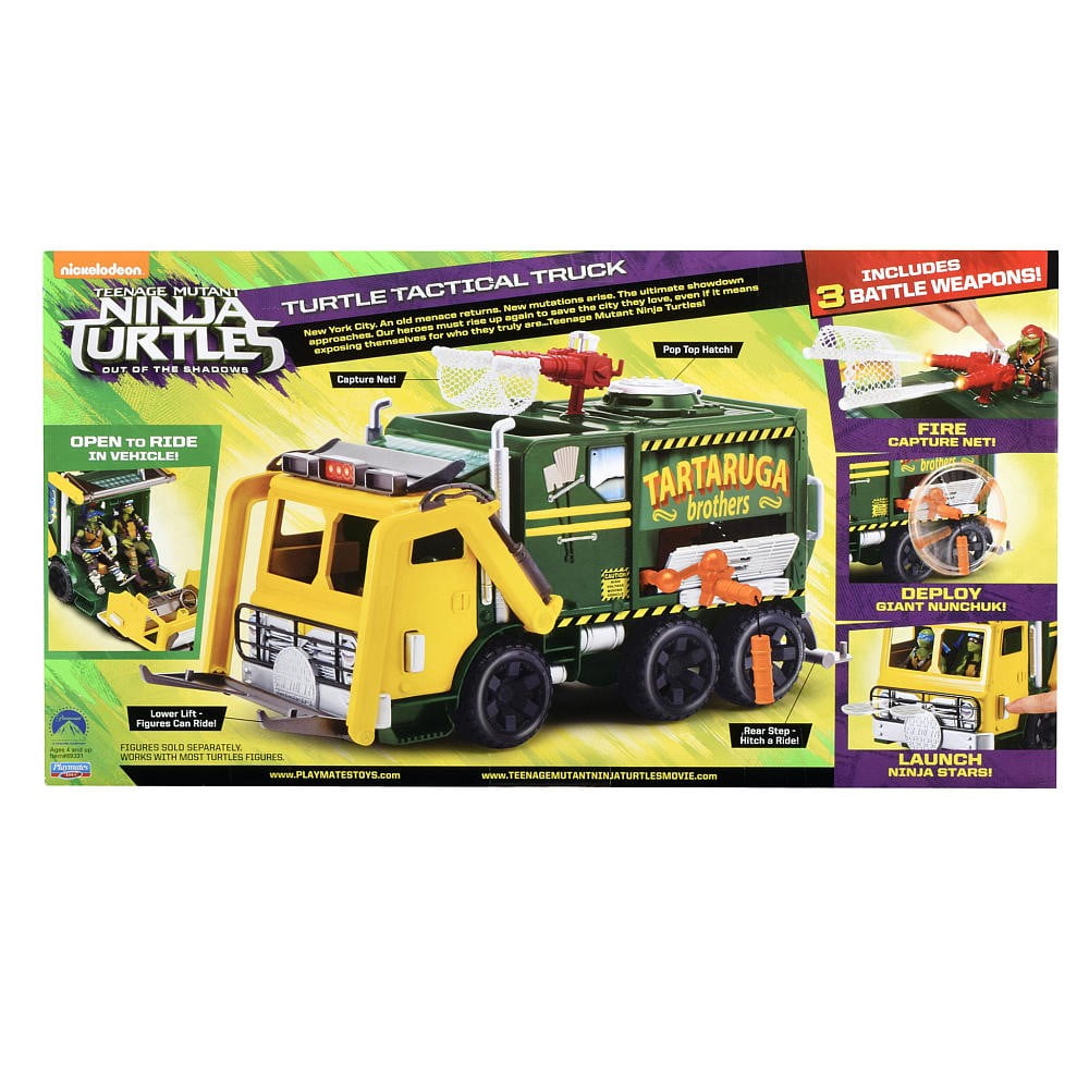ninja turtle garbage truck walmart