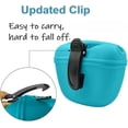 thumbnail image 5 of Airtight Sealed Dog Treat Pouch with Magnetic Closure, Silicone Portable Training Bag for Leash & Waist Clip for Dogs, 5 of 10