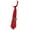 Red, variant on Uniform Pre Tied Tie for Girls Senior School Lady Uniform Pre-tied Tie Elegant Look for Business and Office Use