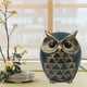 thumbnail image 4 of Dormitorio Estatua animal Mini Resina Escultura Estatuilla Nightstand Decoración de vacaciones Decoración de vacaciones Regalo de cumpleaños Suministros de casa Azul Sweethay HA011197-01B, 4 of 7