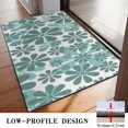 thumbnail image 3 of Teal Daisy Flower Pattern Door Rugs,Washable Non Slip Door Mats Indoor,Decorative Door Mats,Entry Mat Indoor for Entrance,Bedroom,Kitchen,Bathroom,20"x32", 3 of 6