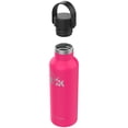 thumbnail image 5 of ELK Insulated Water Bottle with Standard Mouth Flex Lid - Double Wall Stainless Steel, Dishwasher Safe - Keep Drinks Cold or Hot for Hours - BPA-Free & Phthalate-Free Hydration (Watermelon, 20 Oz), 5 of 7