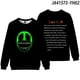 thumbnail image 1 of Jersey de cuello redondo con estampado 3D de puertas Roblox para adultos y niños, Jersey holgado informal de dibujos animados, figura de Escape de la puerta, 1 of 4