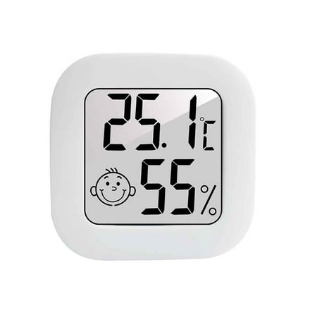 

VAKIND Mini Humidity Meter LCD Digital Thermometer Hygrometer Gauge for Indoor Room