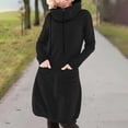 thumbnail image 3 of BLVB Women's Casual Oversized Sweatshirts Long Sleeve Turtleneck Loose Pullover Tunic Fall Outfits with Pockets, 3 of 6