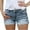 Light blue-01, variant on REALiKUN Women's Denim Jean Short Ripped High Waist Cut Off Light blue XXL