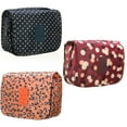 thumbnail image 1 of PENGXIANG Travel Toiletry Bag Hanging Travel Toiletry Bag with Hook Water-resistant Makeup Cosmetic Bag Portable Makeup Organizer Full Sized Container, 1 of 11