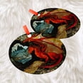 thumbnail image 3 of Dragon's Hoard: Ornament Style Wall or Window Hanging, 2025, Holiday Decoration, Seasonal Keepsake Gift, Unique Collectible, Window Hanging, Home Decor 2025, Seasonal Holiday, 3 of 5