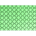 thumbnail image 1 of Ahgly Company Indoor Rectangle Solid Emerald Green Modern Area Rugs, 8' x 12', 1 of 4