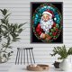 thumbnail image 4 of 5D DIY taladro redondo completo pintura de diamante Santa Kit decoración del hogar arte artesanal JShteea El nuevo, 4 of 9