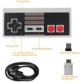 thumbnail image 4 of 2pcs Wireless Controller Gamepad for XYCCA Mini Classic Edition NES Console, 4 of 6