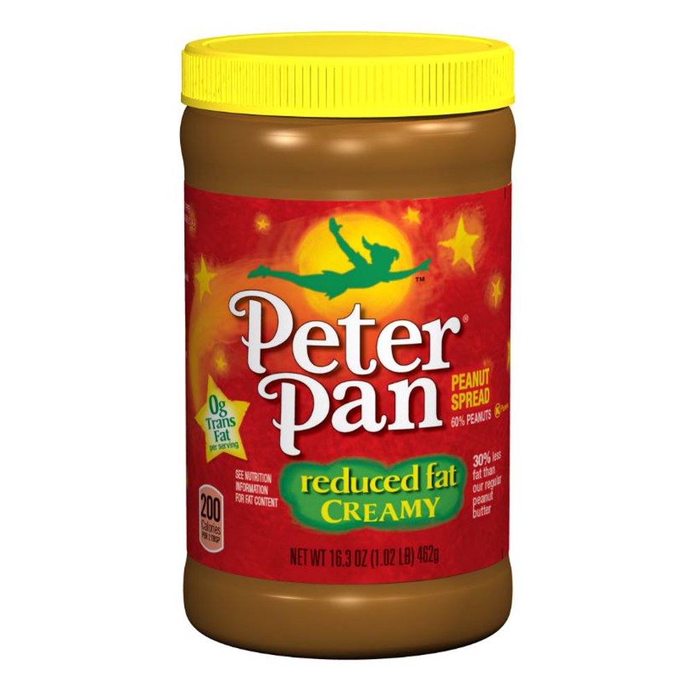 Peter Pan Reduced Fat Creamy Peanut Spread, 16.3 Ounce