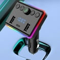 thumbnail image 1 of Dvkptbk Bluetooth Transmitter Wireless Radio Adapter Car Kit with USB Charging Car Charger MP3 Player, 1 of 7