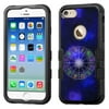 ShockProof Case for Apple iPhone 8, OneToughShield Â® Hybrid 3-Layer Protector Case (Black/Black) - Zodiac / Horoscope