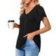 thumbnail image 4 of Ichuanyi liquidación de manga casual para mujeres tops con cuello en v ICHUANYI WER2023081603217, 4 of 9