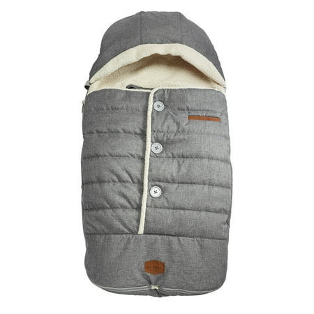 JJ Cole Urban Bundleme, Toddler Bundle Bag, Stroller Footmuff, Ages 1-3 Years, Heather Grey