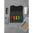 thumbnail image 3 of GOSMITH Pride Colors T-Shirt Men 3X-Large m, 3 of 4