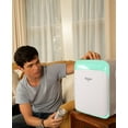thumbnail image 6 of Cooluli Classic Turquoise 15 Liter Compact Portable Cooler Warmer Mini Fridge for Bedroom, Office, Dorm, Car - Great for Skincare & Cosmetics (110-240V/12V), 6 of 6