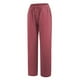 thumbnail image 4 of WILLBEST Pantalones Casuales de Mujer, Pantalones Anchos, Cintura Larga, Cordón Ajustable, Lino, Elásticos, Pierna Lisa, Cómodos para Uso Diario. XXXL, 4 of 5
